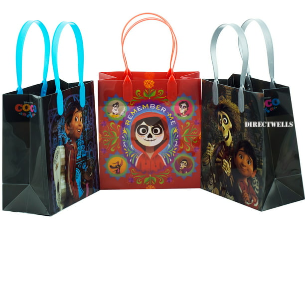30 pc Disney Pixar COCO Party Favor Bags Candy Treat Birthday Gift Toy Loot Sack 